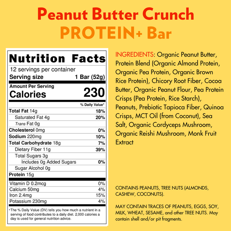 BRAND NEW! Peanut Butter Crunch PROTEIN+ 1-MONTH SUPPLY